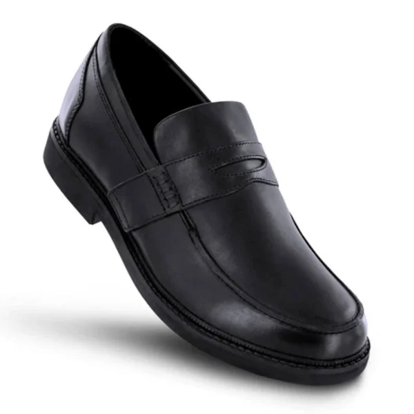 Apex Men's Lexington Strap Loafer - Black 8