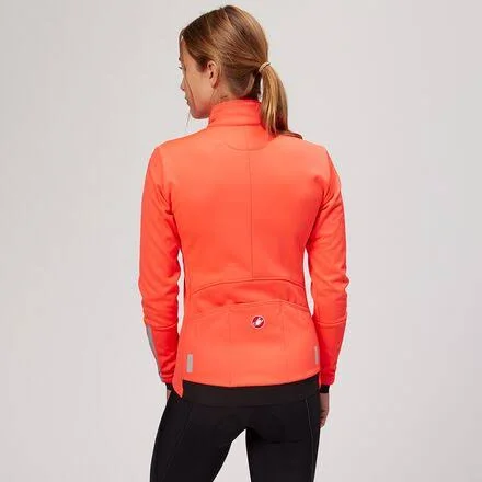 Castelli Dinamica Jacket - Women's Brilliant Pink, M