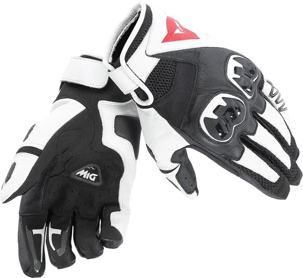 Dainese MIG C2 - Gloves - Black/White/Black - L