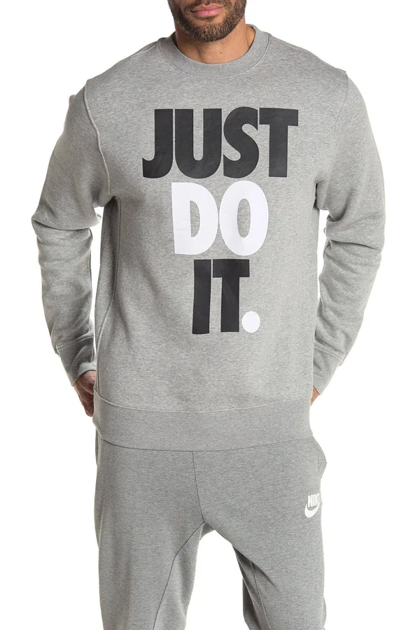 Men's Nike Sportswear JDI Fleece, Size: Medium, Grey