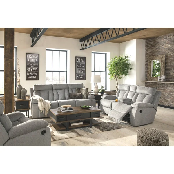 Signature Design by Ashley Mitchiner Fog Rocker Recliner