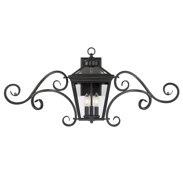 Savoy House Ellijay Outdoor Wall Lantern English Bronze 3 Light
