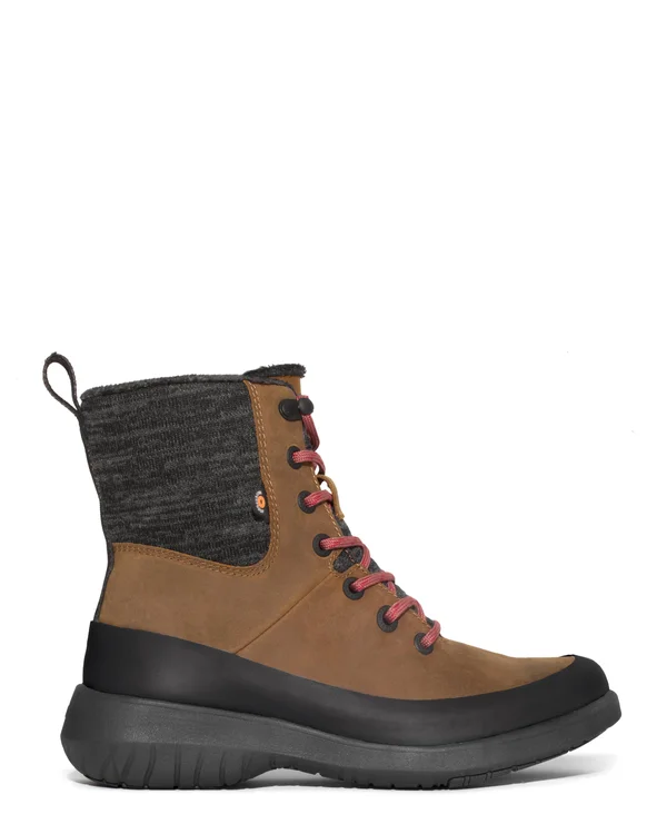 Bogs Freedom Lace Boot - Women's Cognac - 9.5