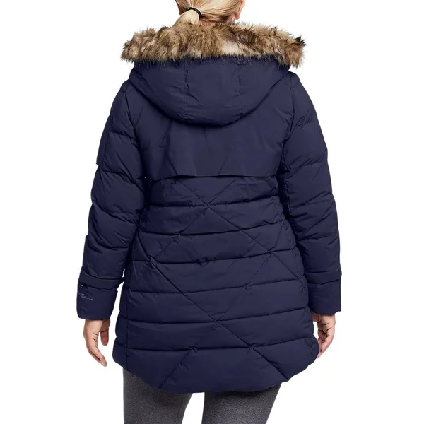 Eddie Bauer Women's Winter Coat Sun Valley Frost Down Parka - Blue - XXL
