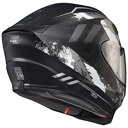 Scorpion EXO-R420 Distiller Helmet - Black/Red - 2XL