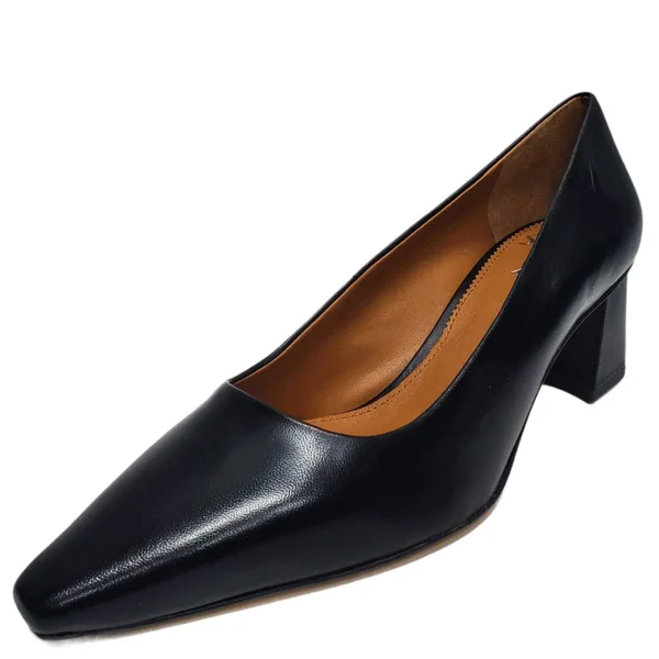 Sarto by Franco Sarto Women's Regal Square Toe Pump, Size: 9.5, Black Nappa Leather