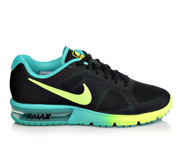 Nike Women's Air Max Sequent Running Shoes (Black Volt) A749533
