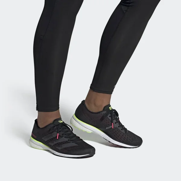 Adidas Adizero Adios 5 Shoes Core Black 8 - Mens Running Shoes