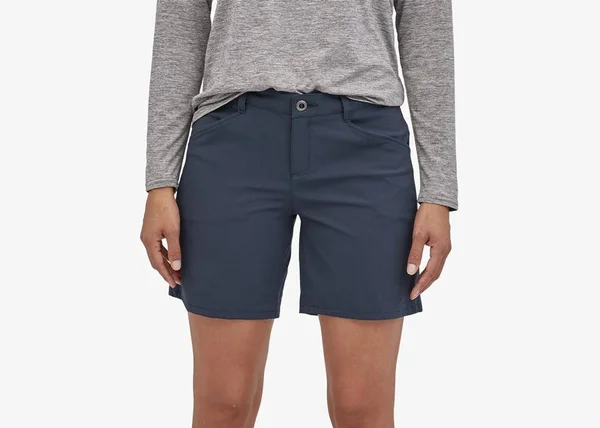 Patagonia Women's Quandary Shorts - 7 in. Shale - 10