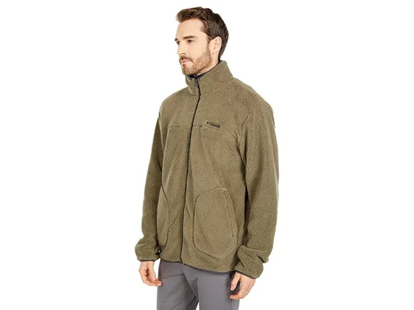 Columbia Men's Rugged Ridge II Sherpa Fleece Jacket - Stone Green