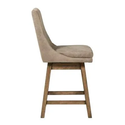 Ashley HomeStore Tallenger D380-524 Upholstered Swivel Barstool