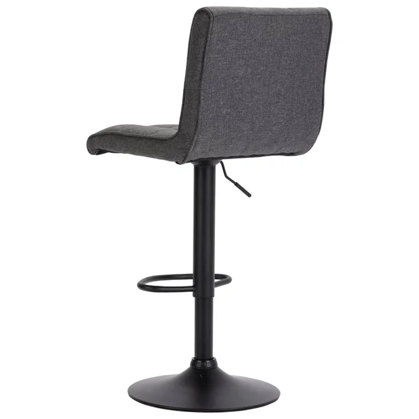 vidaXL Bar Stools 2 Pcs Taupe Fabric