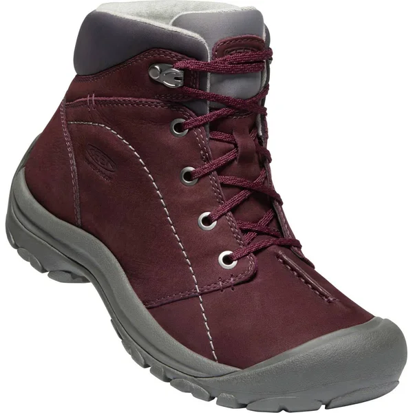Keen Women's Kaci Winter WP Mid (8 Winetasting/Steel Grey)