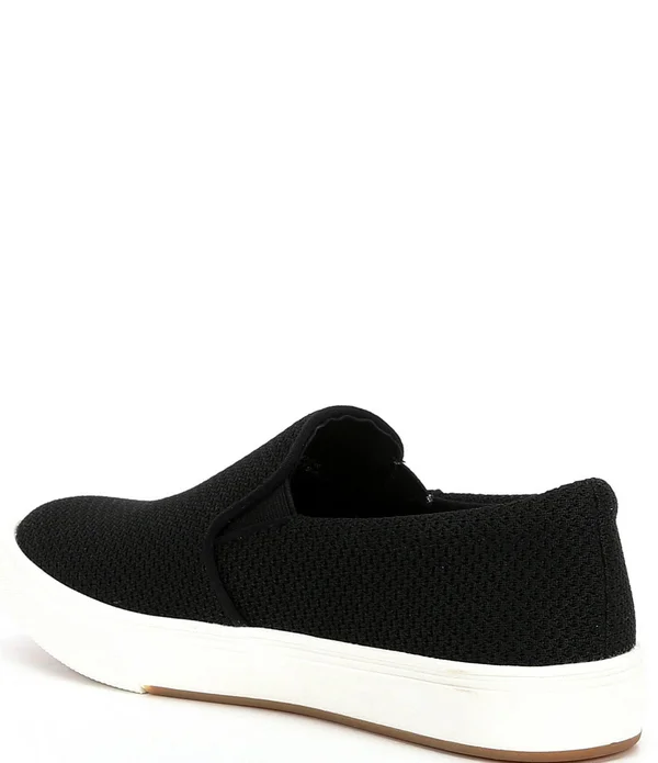 Steve Madden Coulter-M Knit Mesh Slip-On Sneakers, Womens, 7M, Black