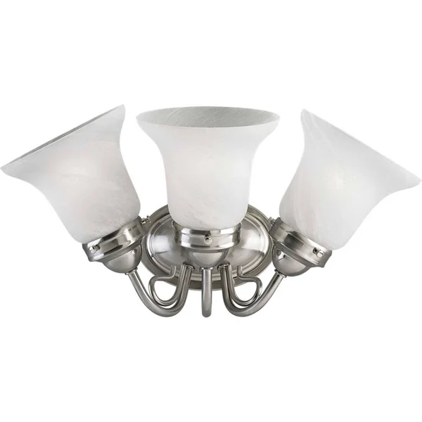 Progress Lighting Bedford Bath Vanity Brushed Nickel 3 Light P3369-09