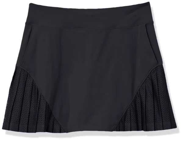 Under Armour Women's Links Knit Mesh Skort Size LG, Black
