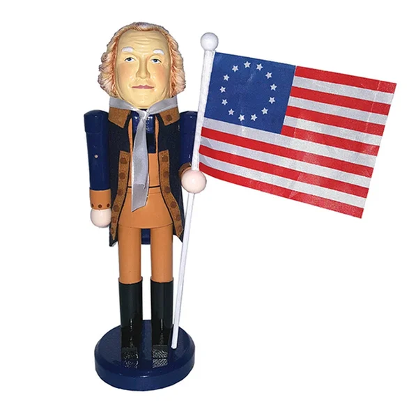 Santa&s Workshop 13in. George Washington Nutcracker 13 inch Multi - Boscov&s