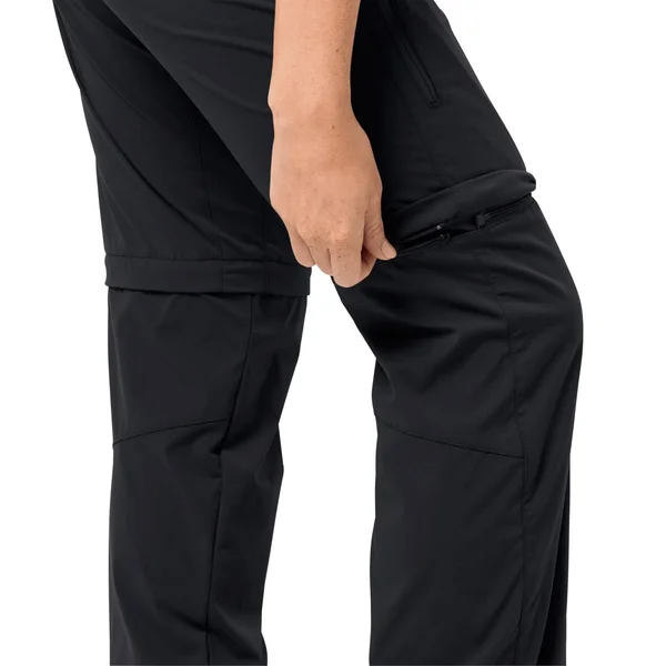 Jack Wolfskin Activate Light Zip Off Women - Black - Pants 40