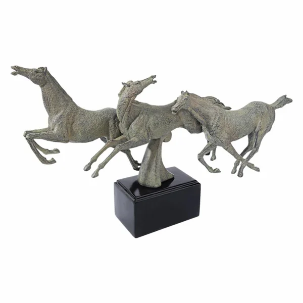 Design Toscano Wild Stallion Horses Statue