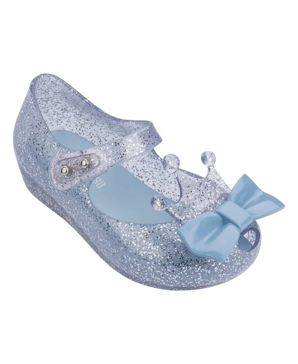 Mini Melissa Ultragirl Princess Shoes Silver 5