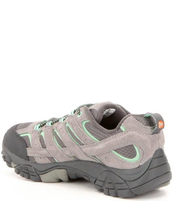 Merrell Moab 2 Waterproof 8.5, Drizzle/Mint (Women's)