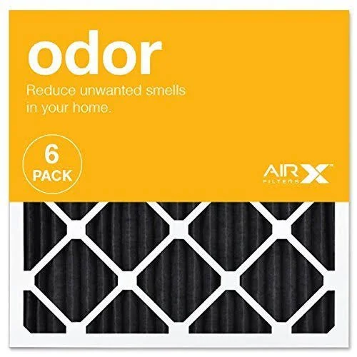 AIRx Odor 20x20x1 MERV 8 Carbon Pleated Air Filter - Made in