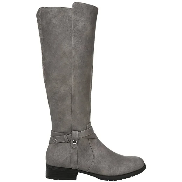 LifeStride Xtrovert Women's Riding Boots - Size: 6.5, Grey