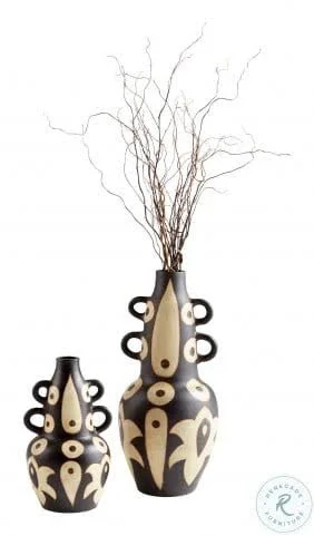 Navajo Vase - Cyan Design 10678