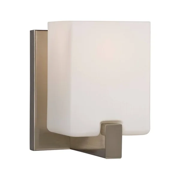 Galaxy Lighting 710281 Cubic Bathroom Light, Brushed Nickel