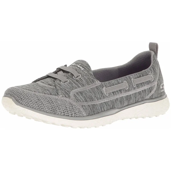 Skechers Women's Microburst Topnotch Walking Slip-On, Size: 9.5 M, Gray