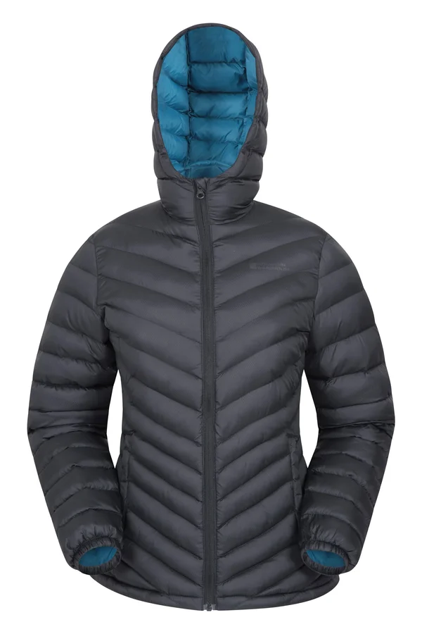 Mountain Warehouse Seasons Womens Padded Jacket - Charcoal - Size 16