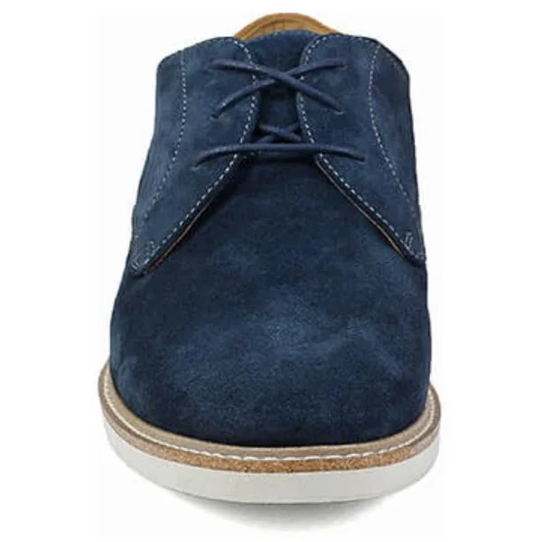 Florsheim Men's Highland Plain Toe Oxford - Navy Suede