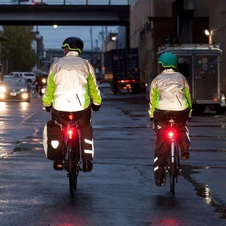 Showers Pass Hi Vis Torch Jacket - Men's Reflective Silver/Neon Green, XXL