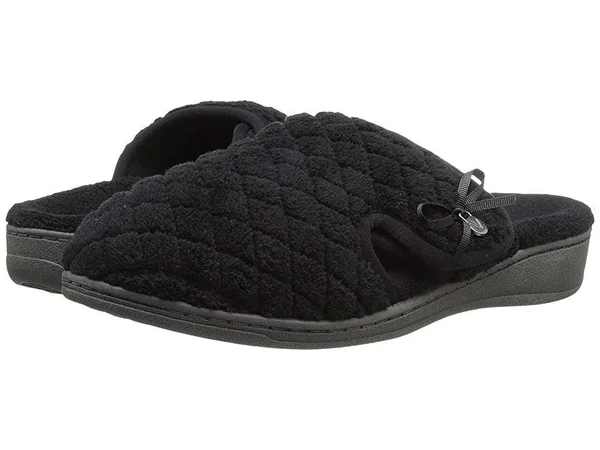 Vionic Adilyn Women's Orthotic Support Slippers Black - 10