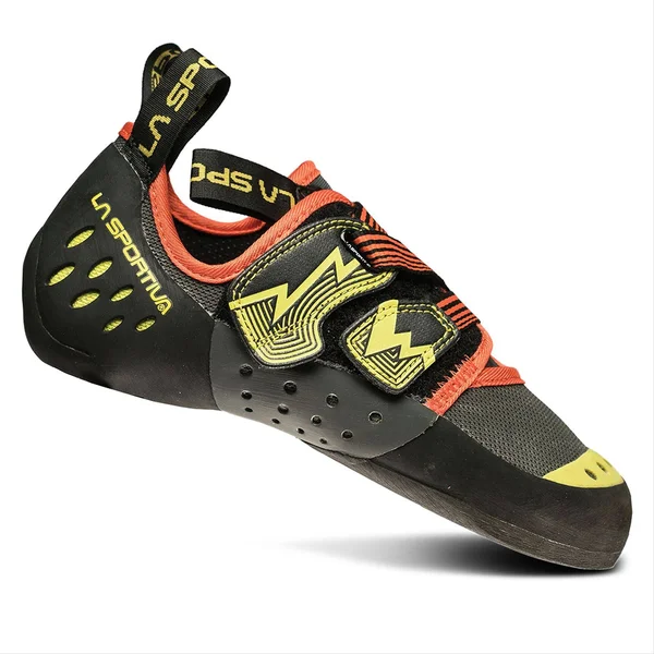 La Sportiva Men's Oxygym Climbing Shoe - 45 - Carbon, Sulphur
