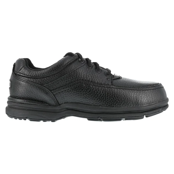 Rockport World Tour Steel Toe Work Shoe - Men's - Black