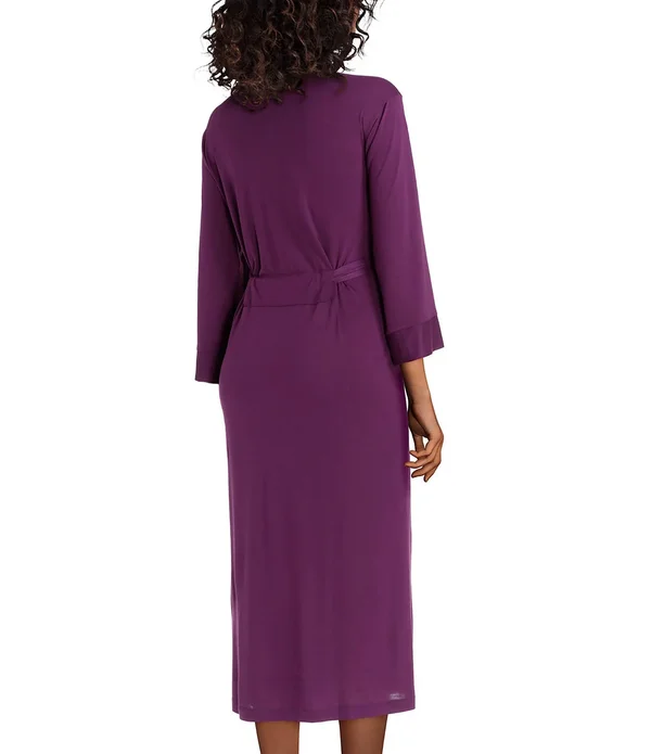 N by Natori Congo Robe - Mauve Wine (PC4004) M