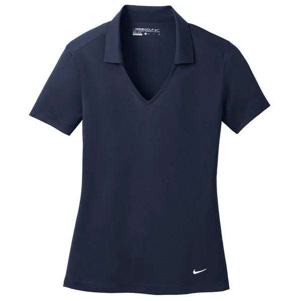 Nike Ladies Dri-Fit Vertical Mesh Polo. 637165 (Marine) M