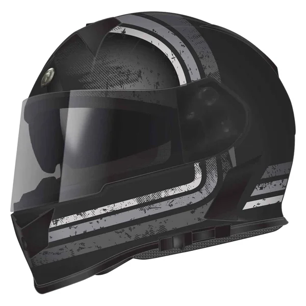 Torc T-14 Full Face Helmet - Streamline Grey