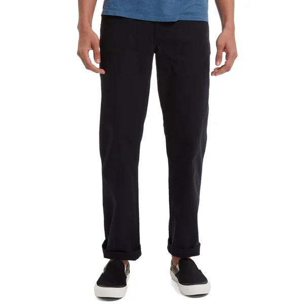 Rhythm Painter Pants 2021 - 36 Black, Cotton