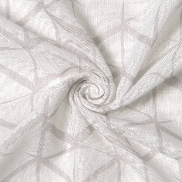 Aurora Home Opaque Cube Curtains - Natural