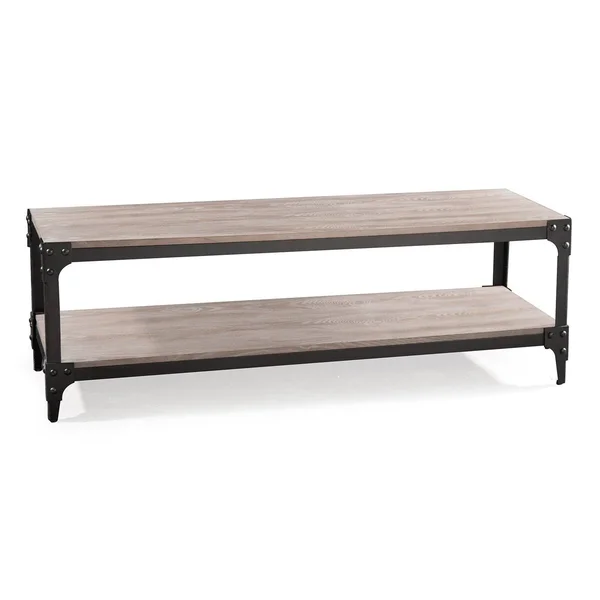 Belham Living Trenton Indoor Bench with Storage Shelf