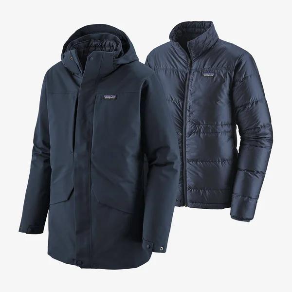 Patagonia Men's Tres 3-in-1 Parka, New Navy, Xs