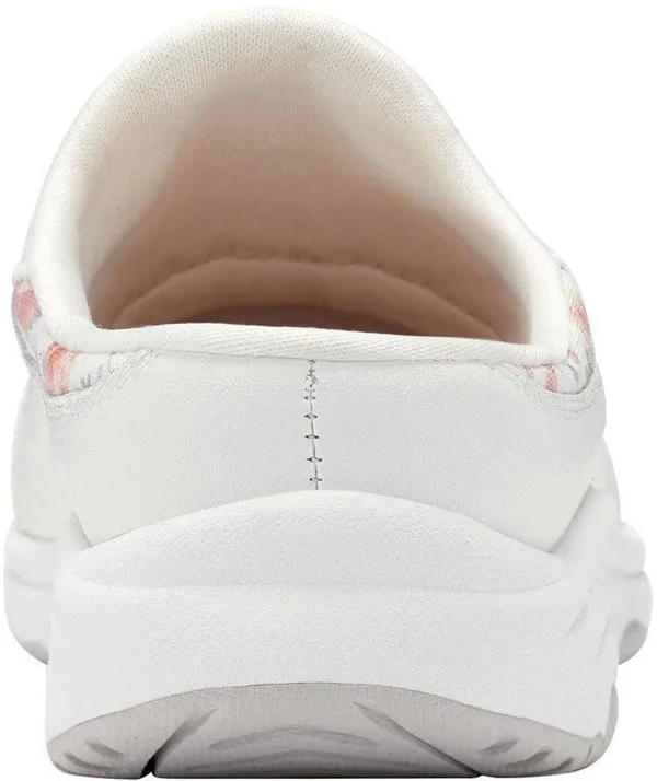 Easy Spirit Traveltime Clogs - White - Slippers