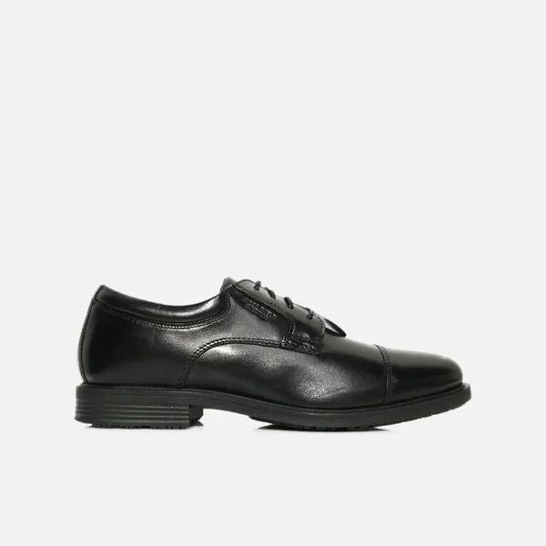 Rockport Men's Essential Details Waterproof Cap Toe - Size: 14 M, Black