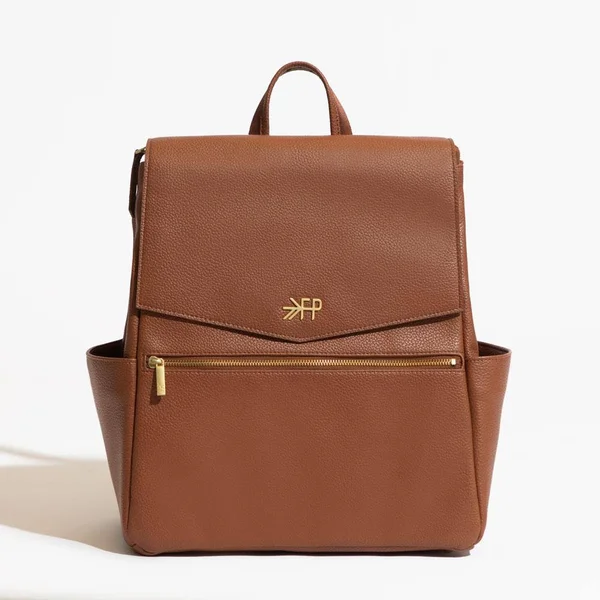 Freshly Picked Classic Diaper Bag - Cognac