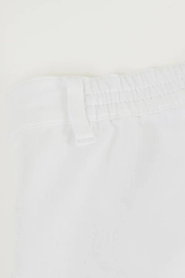 Ulla Popken Women's Plus Size Stretch Capri Pants 653934 - Size: 26, White
