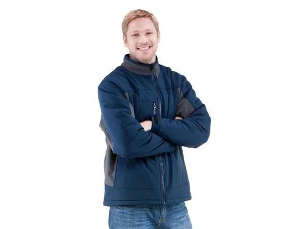 Refrigiwear 0490RNAVSML Jacket Insulated Softshell Navy Small