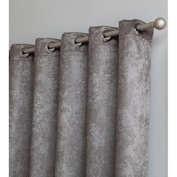 Gracewood Hollow Plakalo Embossed Thermal-weaved Blackout Grommet Drapery Curtains - 38x22 W x 63x22 L - Taupe