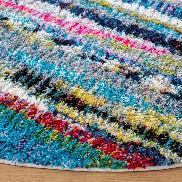 Safavieh Fiesta Shag FSG367M Multi Rug 4& x 6&